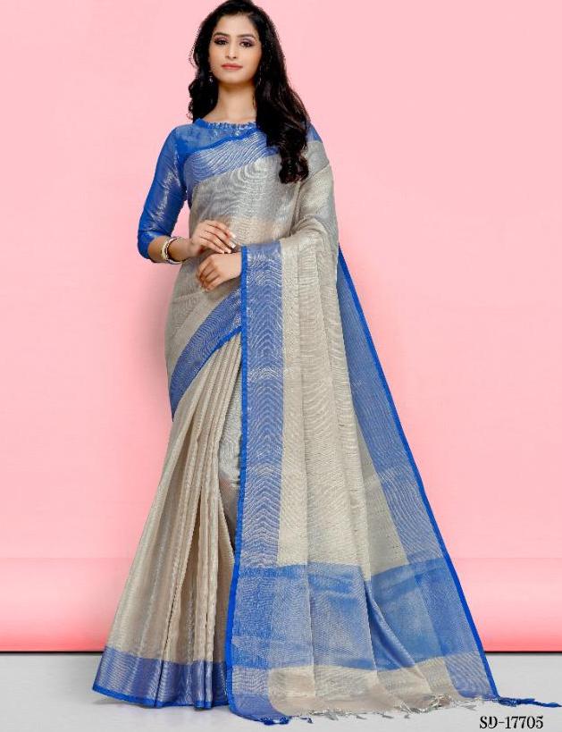 Aura Saree Sharvi Chanderi Cotton Saris Collection Wholesaler