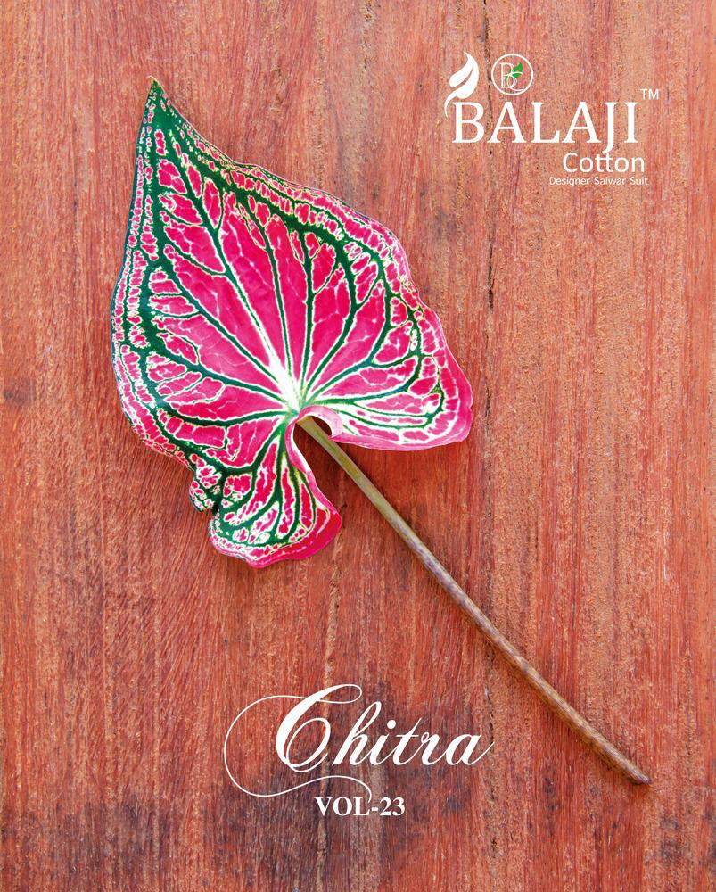 Balaji Cotton Launch Chitra Vol 23 Regular Wear Cotton Dress Materials Online Shopping