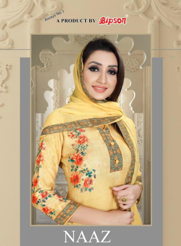 Bipson Naaz Pashmina Silk Printed Ladies Salwar Suits