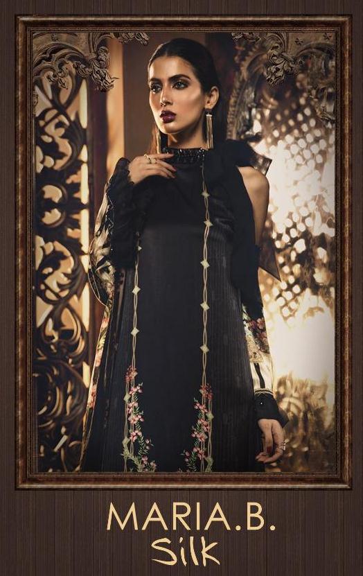 Deepsy Launching Mariya B 291-297 Series Satin Silk Digital Print Suit Outfit In Surat Market