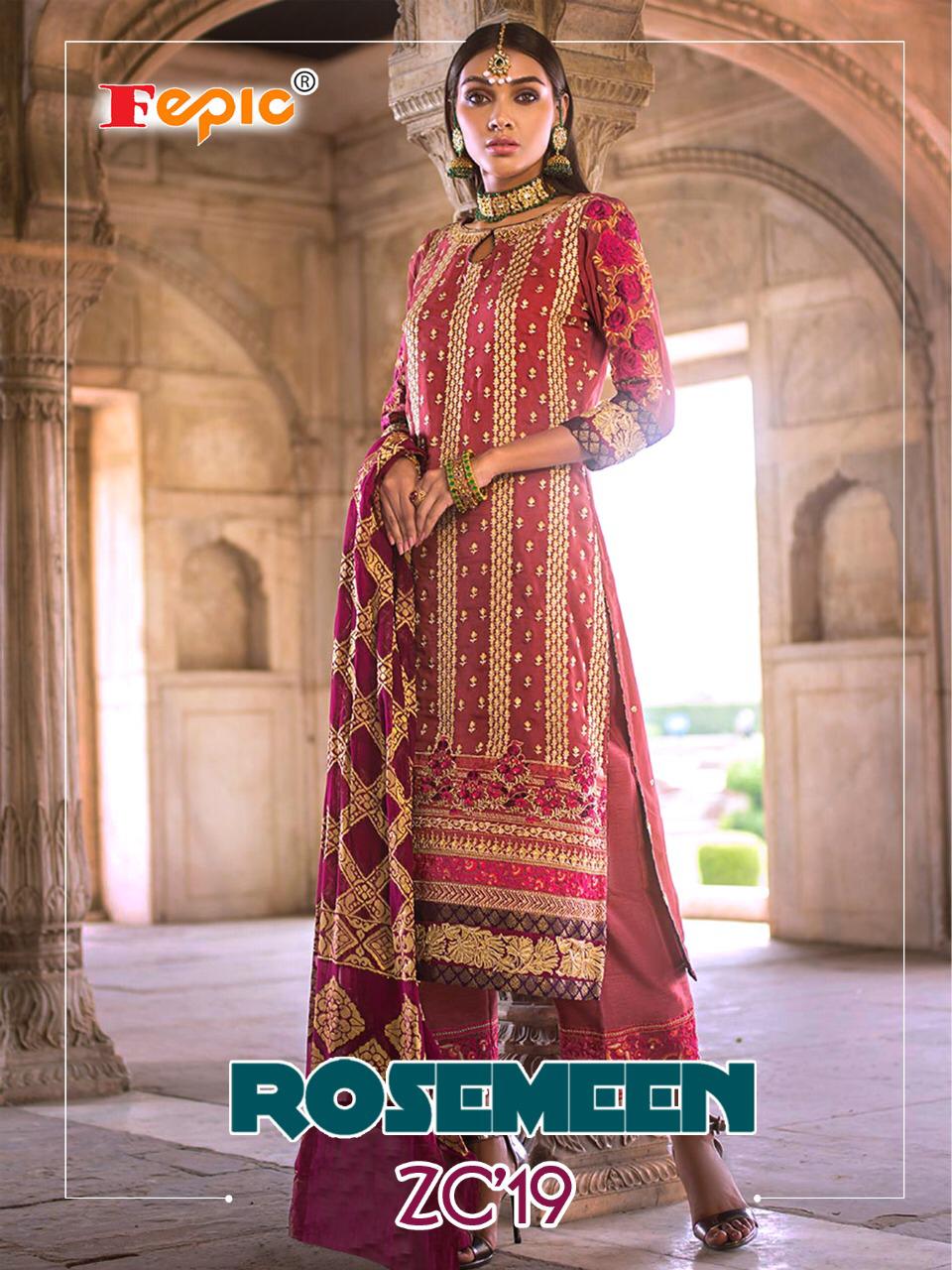 Fepic Presents Zc 19 Pakistani Concept Of Salwar Suits Catalog