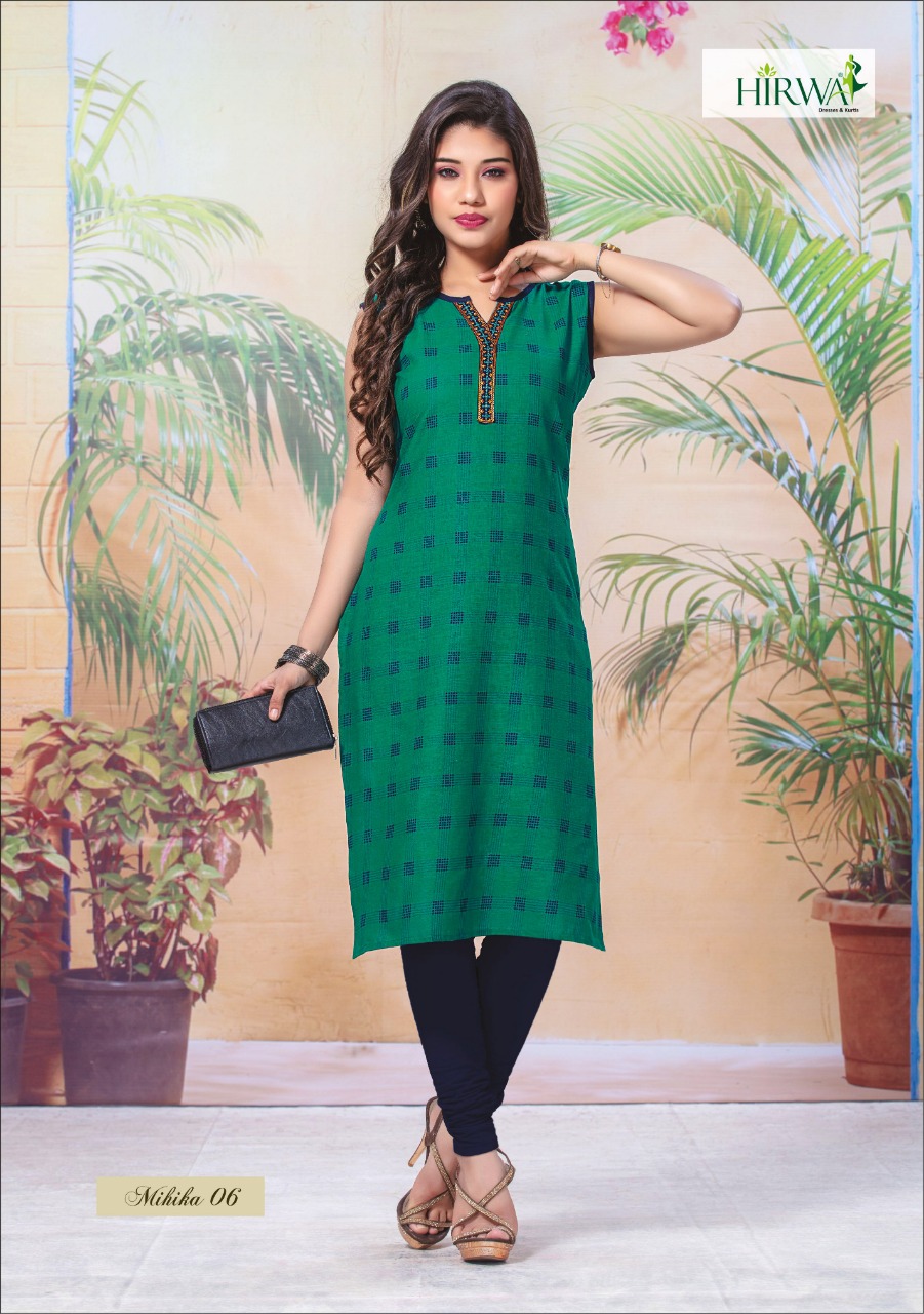 Hirwa Presents Mihika Printed Cotton Kurtas Buy Online Shopping In India