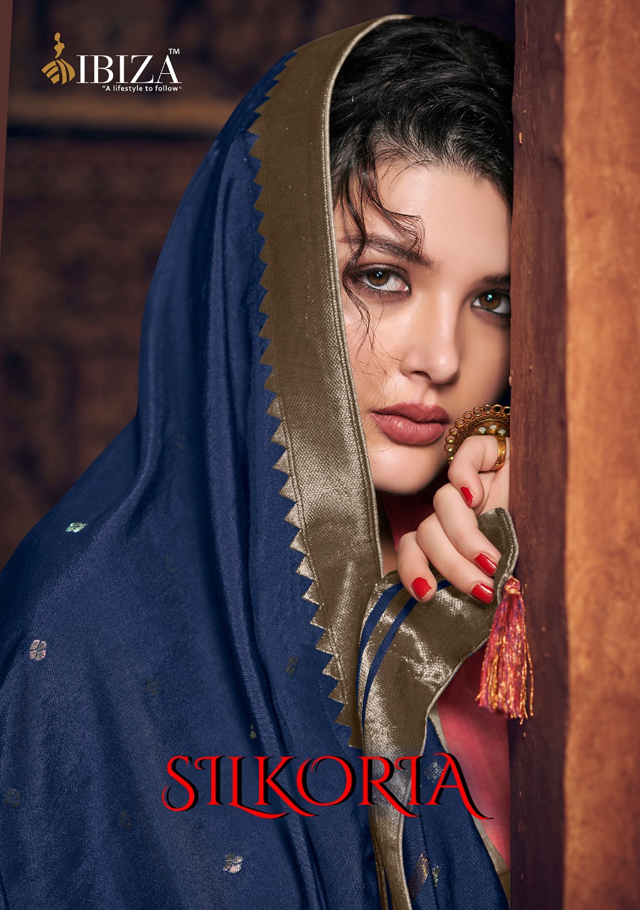 Ibiza Present Silkoria Party Wear Fancy Designer Salwar Kameez Collection