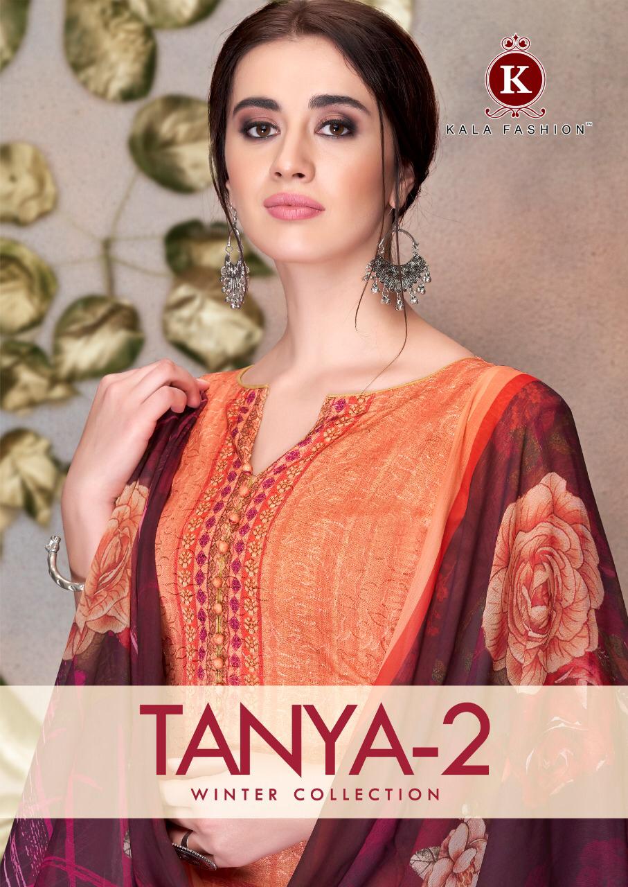 Kala Fashion Tanya Vol 2 Winter Pashmina Suits Wholesaler