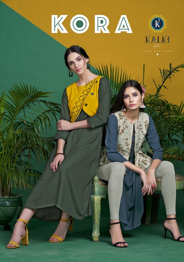 K fashion Launch Kora Rayon Cotton Print Kurti Online Collection