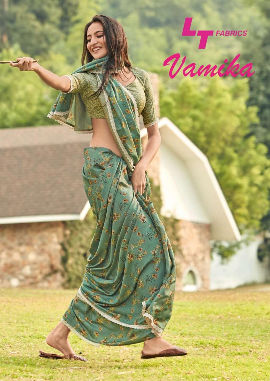 Lt Fashion Vamika Designer Manipuri Silk Fancy Saree Wholesaler