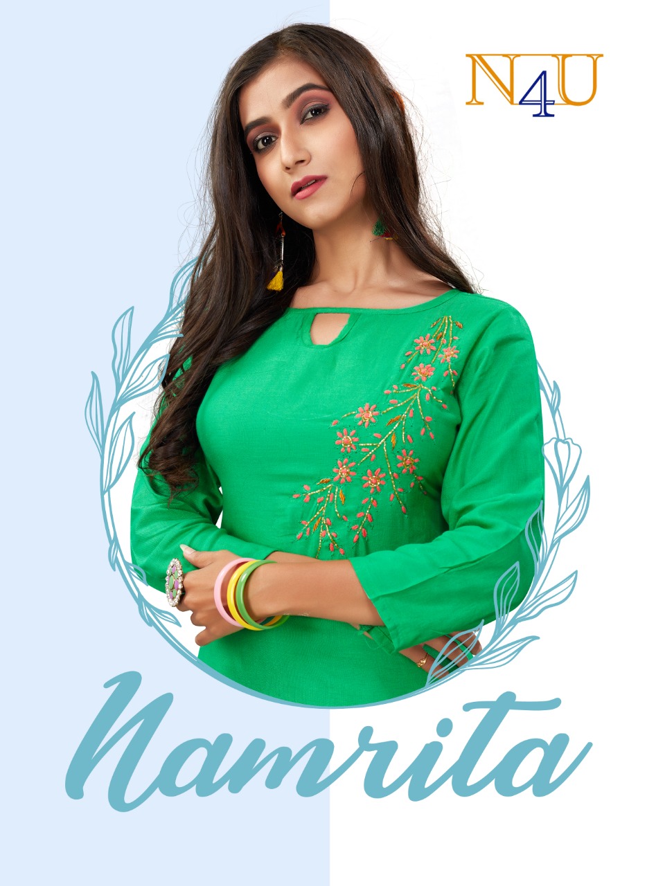 Namrita By Neha Fashion Rayon Formal Wear Fancy Kurti