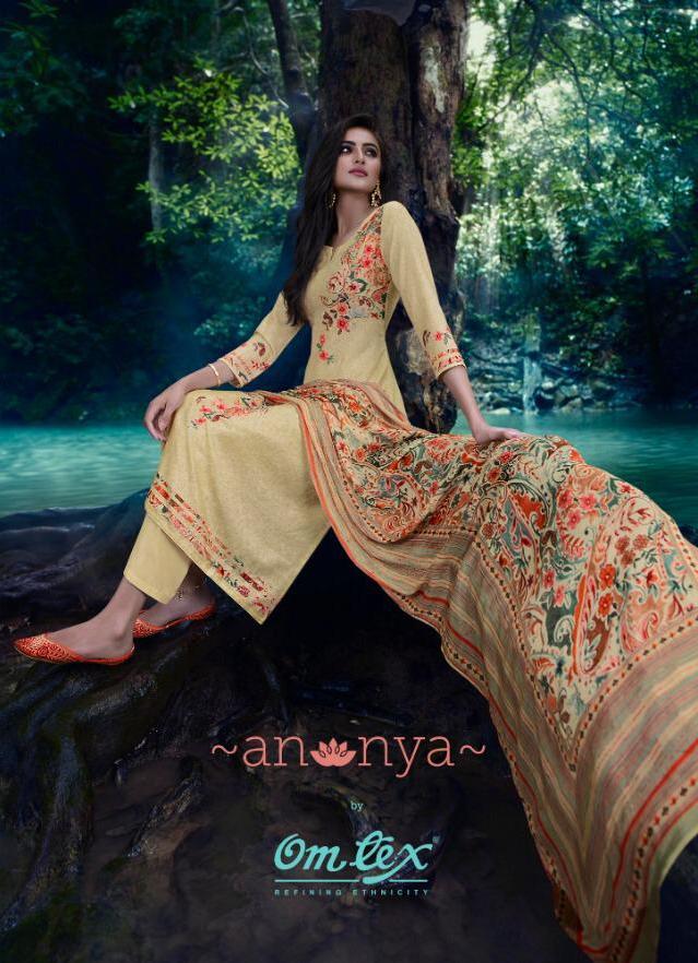 Omtex Ananya Lawn Cotton Exclusive Designer Fancy Salwar Suit