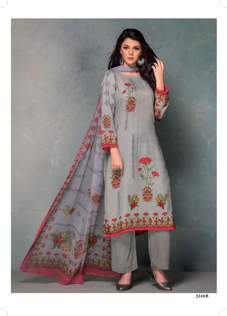 Rivaa Exports Gazal Pashmina Printed Winter Salwar Kameez Wholesaler