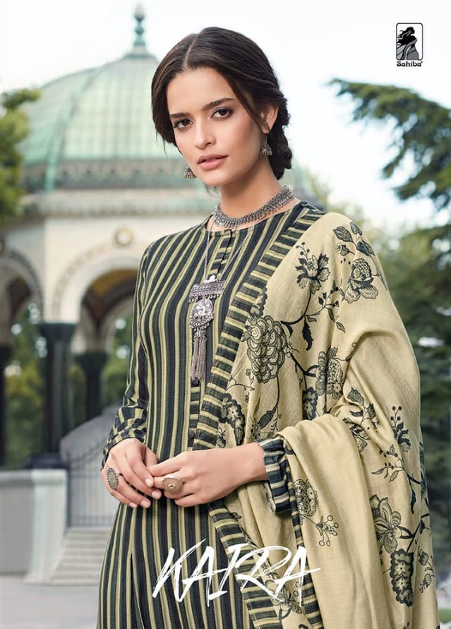 Sahiba Launch Kaira Pure Pashmina Winter Dress Collection Wholesaler