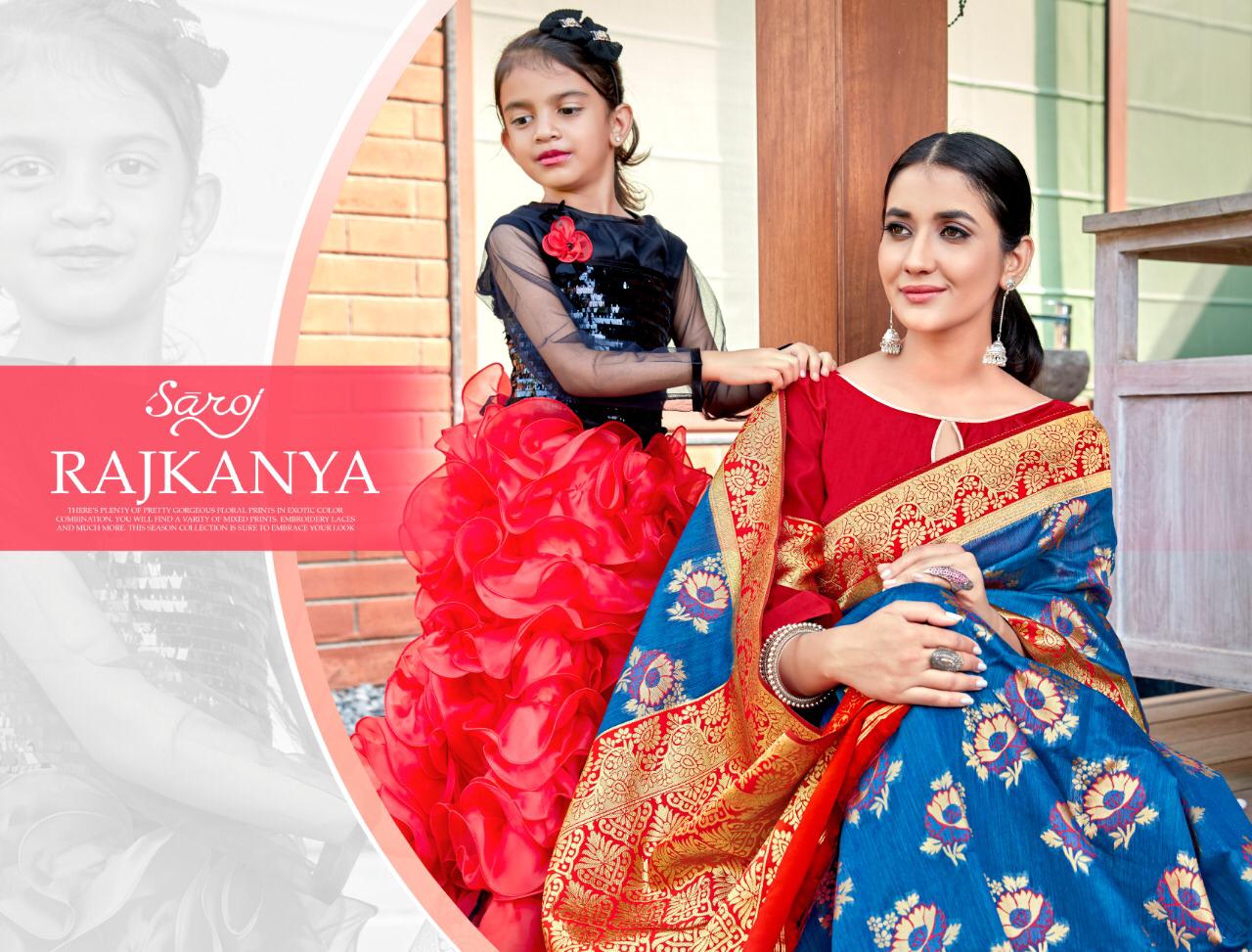 Saroj Present Rajkanya Banarasi Silk Traditional Wear Saree Seller