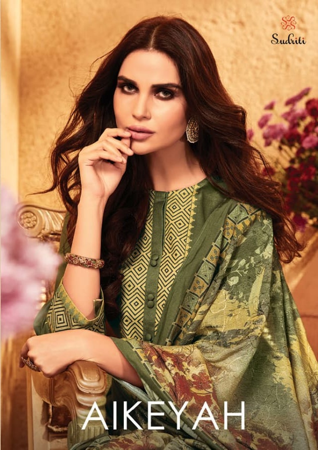 Sudriti Present Aikeyah Pashmina Digital Printed Salwar Suit Seller