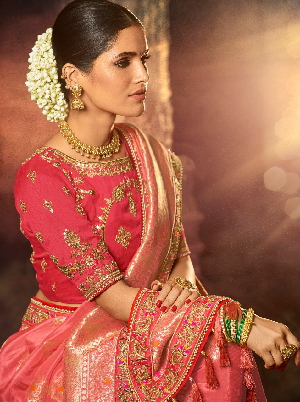 Sulakshmi Saree Vol 3 5601-5611 Series Grand Rich Looking Indian Designer Saris