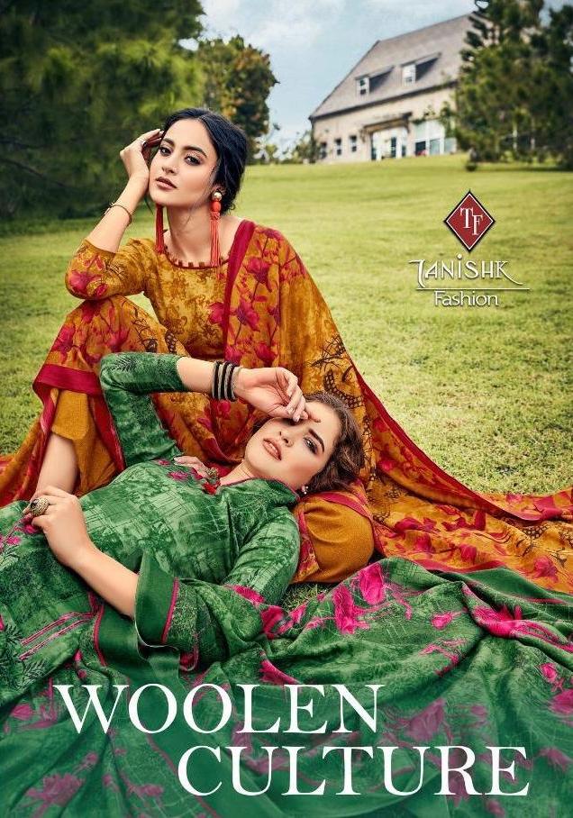 Tanishk Fashion Woolen Culture Pashmina Digital Long Salwar Suit Supplier