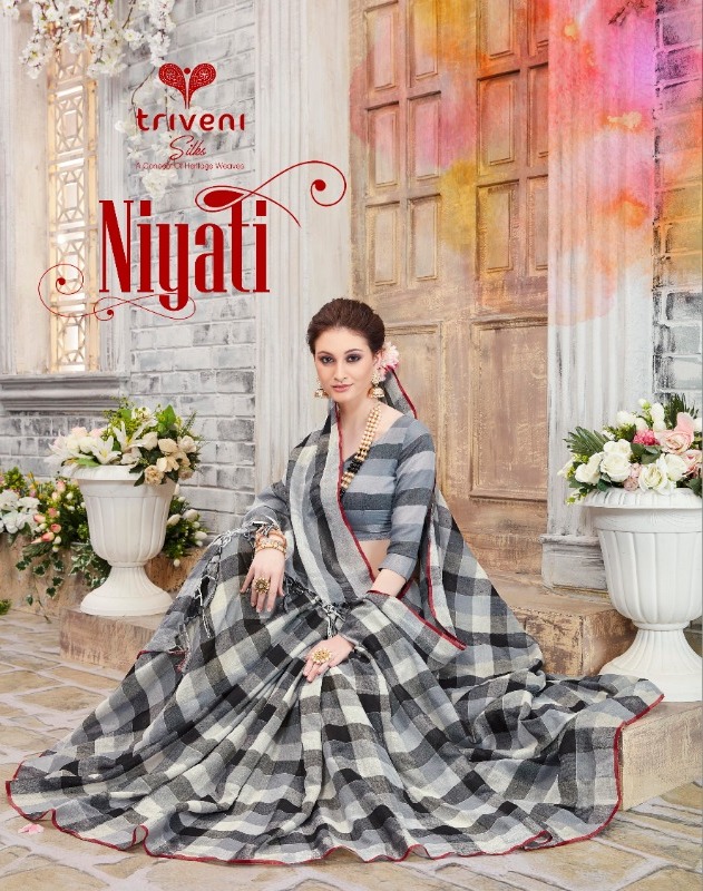 Triveni Present Niyati Fantastic Traditional Wear Saree Collection