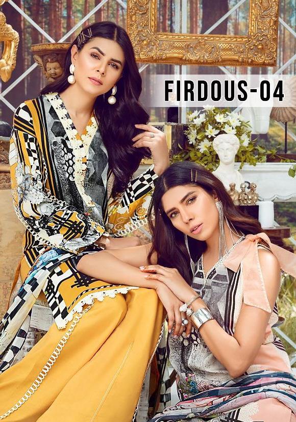 Deepsy Suits Launch Firdous Vol 4 Cotton Print Casual Wear Salwar Kameez In Surat