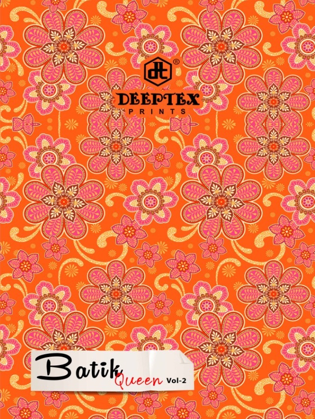 Deeptex Batik Queen Vol 2 Pure Cotton Printed Regular Wear Saree At Best Price