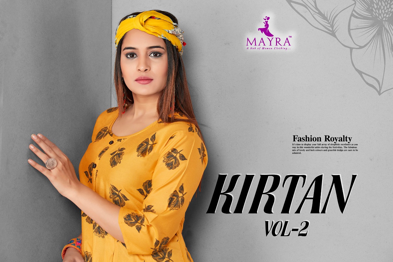 Mayra Kirtan Vol 2 Stylish Fancy Printed Kurtis Buy Online In India