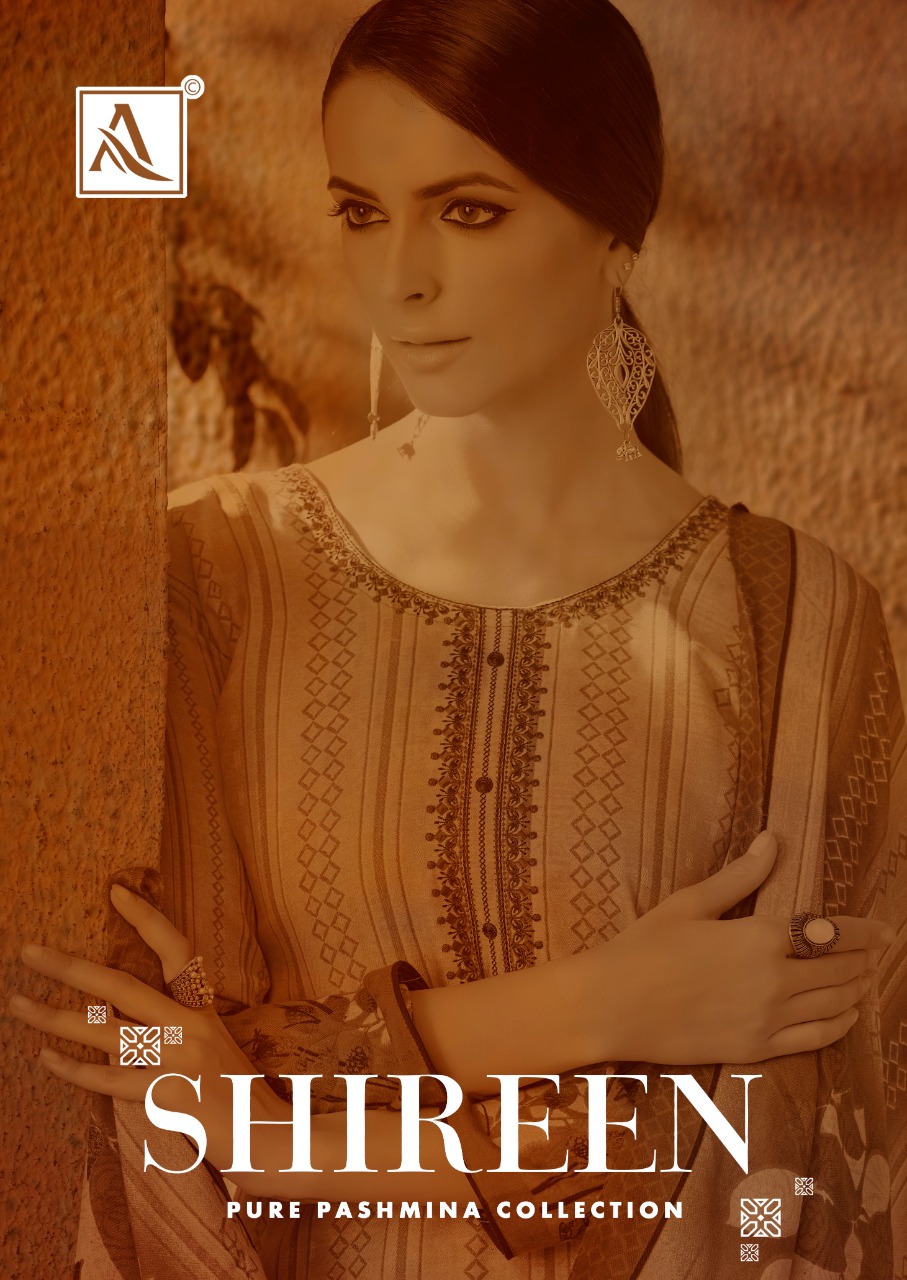 Shireen By Alok Suit Pashmina Jequard Winter Dress Materials