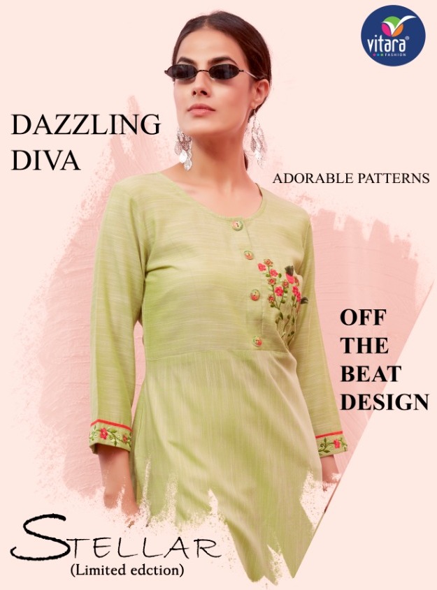 Vitara Stellar Long Kurtis Buy Online Shopping In India