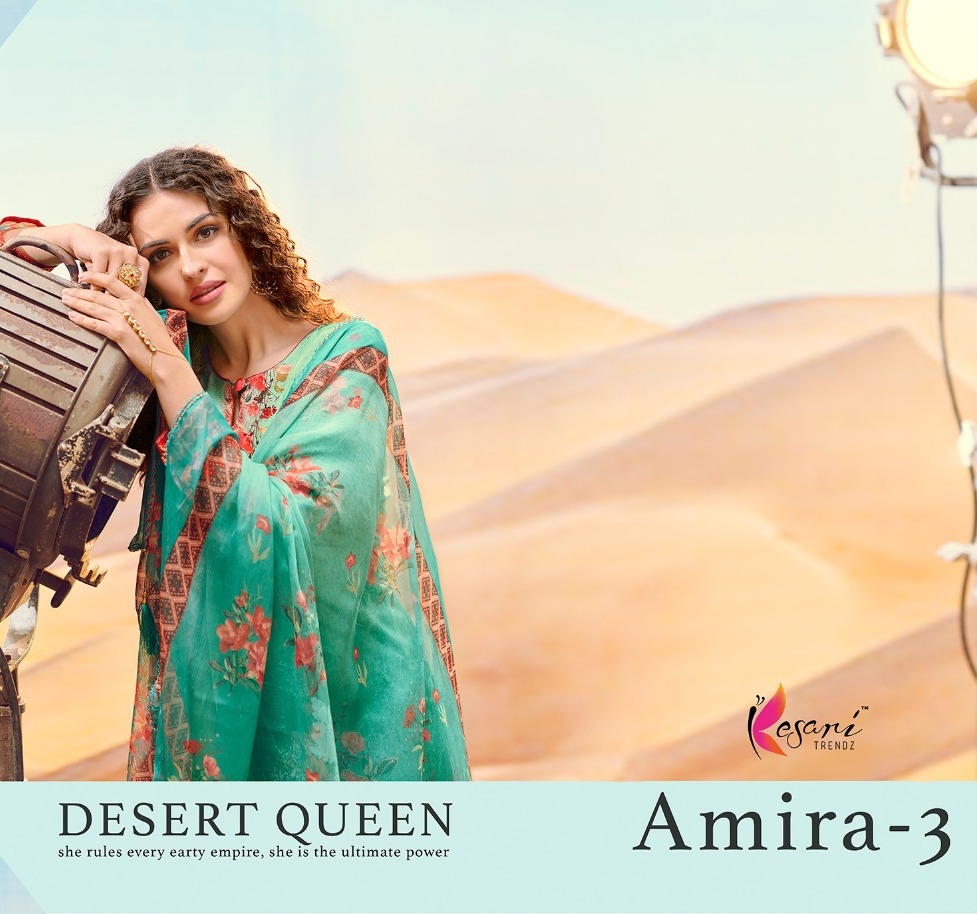 Amira Vol 3 By Kesari Trendz Crape Silk Digital Printed Suits And Salwar Kameez