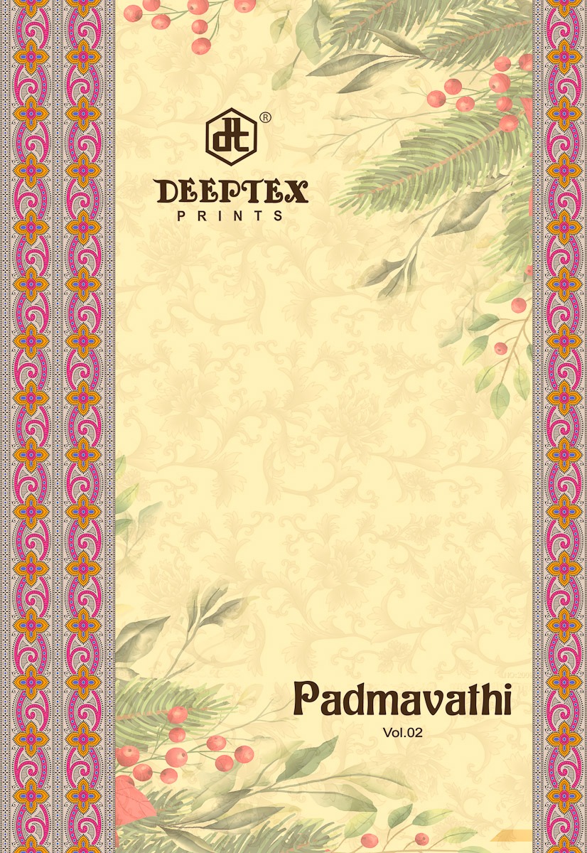 Deeptex Padmavathi Vol 2 Cotton Printed Casual Wear Saree Wholesaler