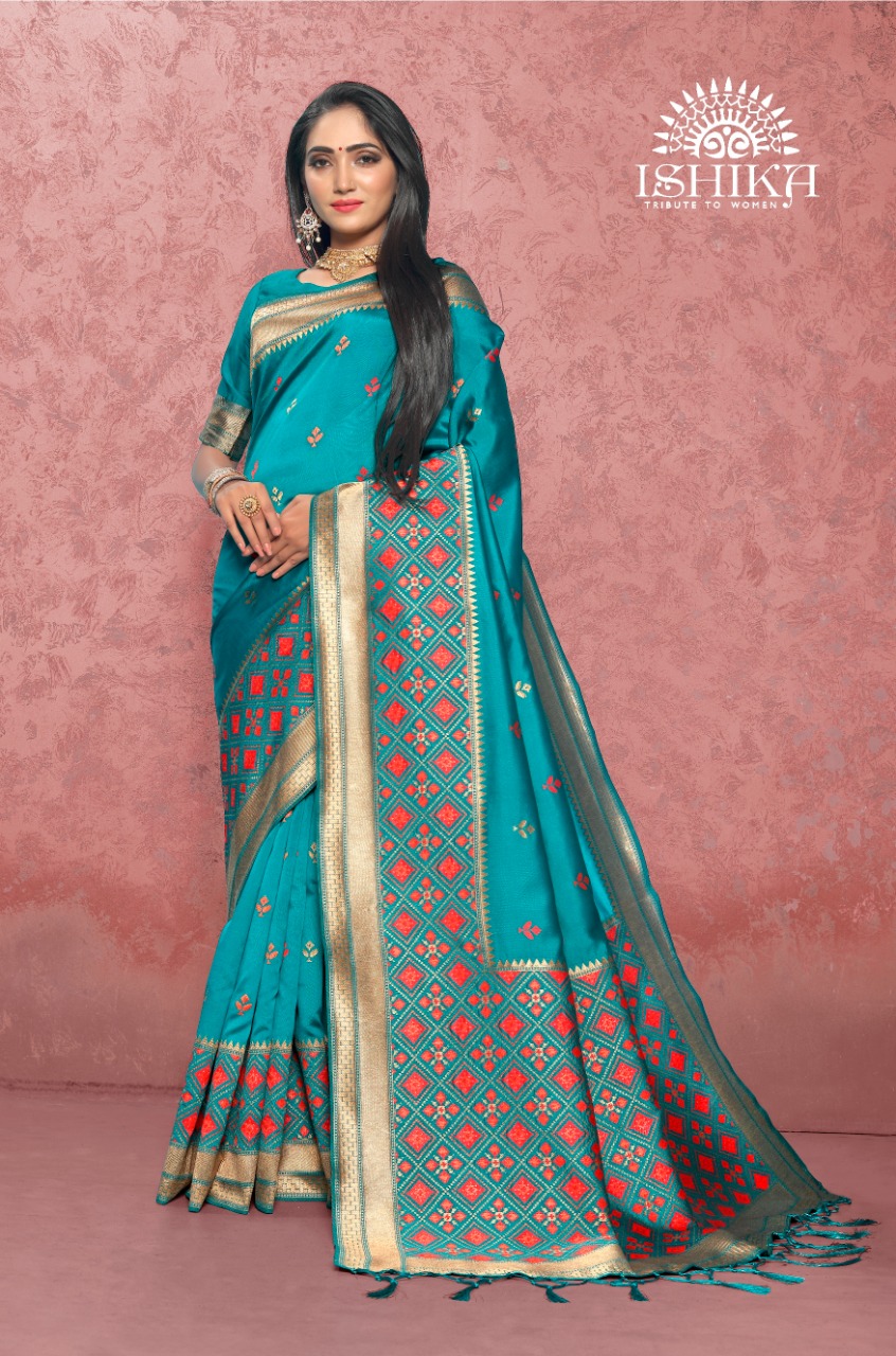 Ishika Launching Mastani Silk Ethnic Wear Saree Collection