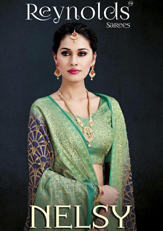 Reynolds Saree Nelsy Silk Party Wear Designer Saree Clothing Store In India