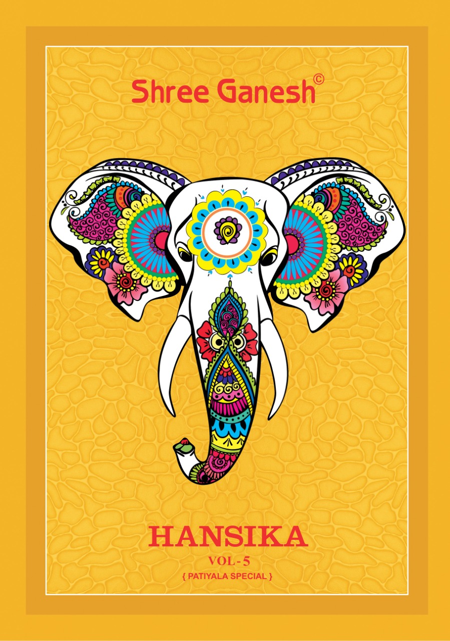 Shree Ganesh Hansika Vol 5 Cotton Readymade Patiala Suits Kiyara Vol 5