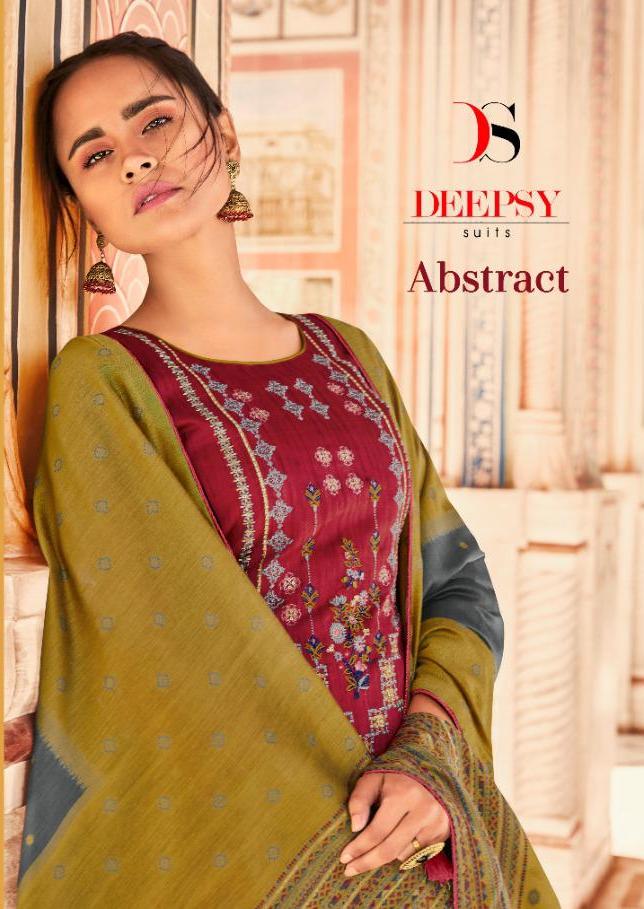 Abstract By Deepsy Jam Cotton Summer Wear Dress Materials