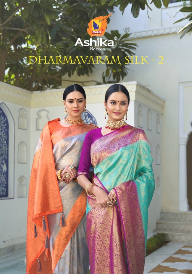 Ashika Dharamvaram Silk  Vol 2 Soft Silk Exclusive Fancy Saree