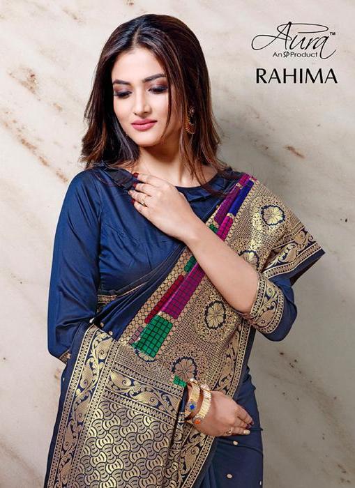 Aura Present Rahima Silk Traditional Wear Saree Authorized Supplier