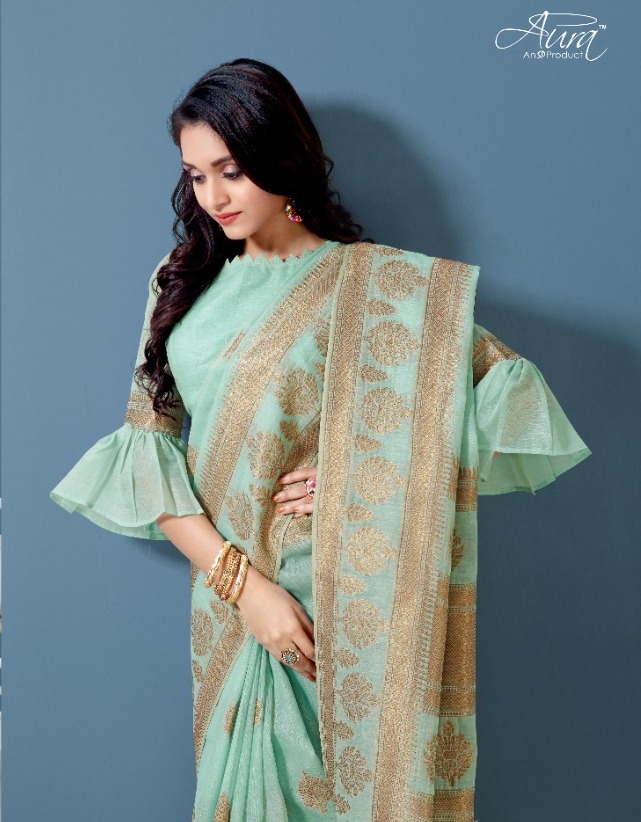 Aura Sarees Liva Cotton Wholesale Saree Supplier Exporter In Surat