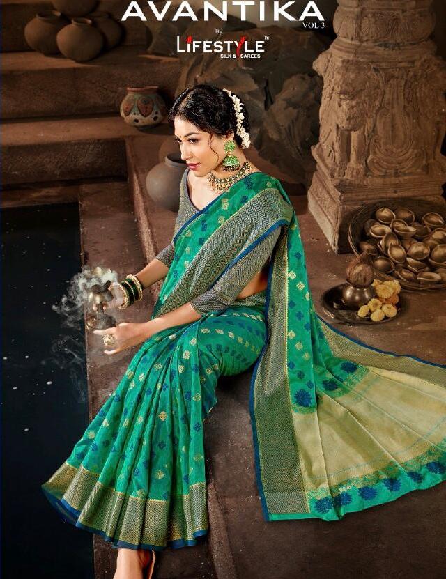 Avantika Vol 3 By Lifestyle Stylish Looks Classic Silk Saris