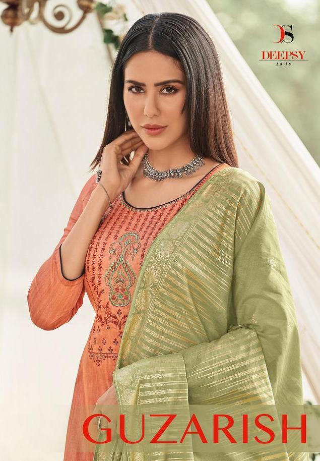 Guzarish By Deepsy Jam Cotton Summer Wear Salwar Kameez Wholesaler