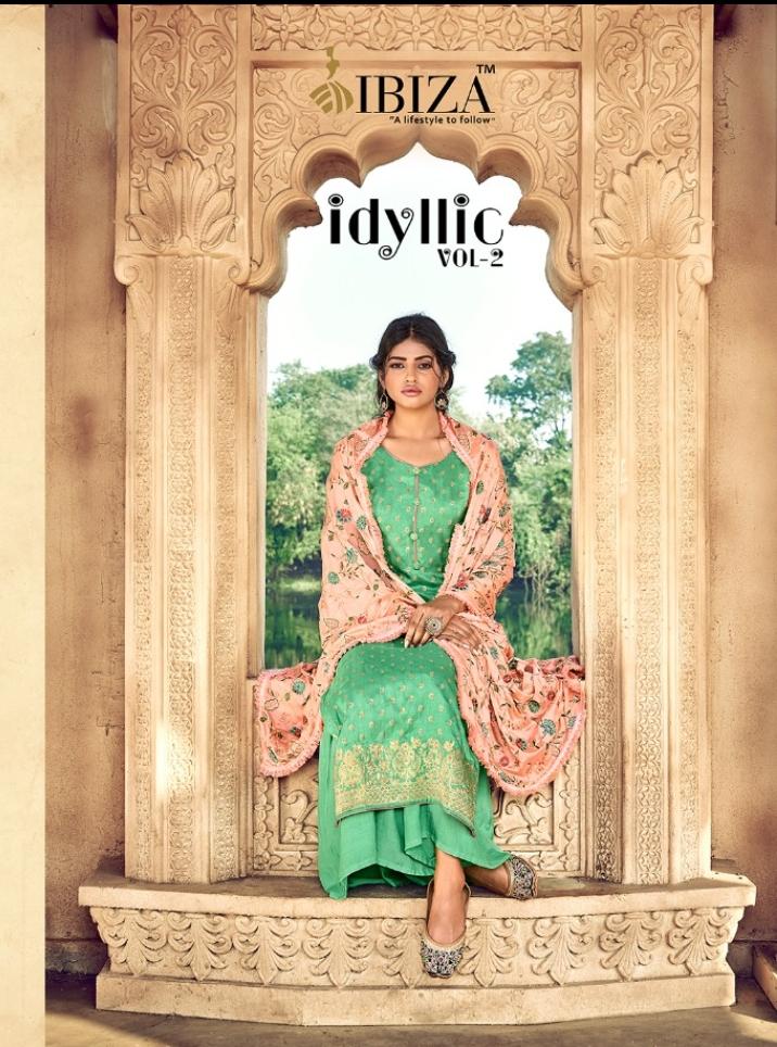 Idyllic Vol 2 By Ibiza Dola Silk Jacquard Wedding Suits Collection