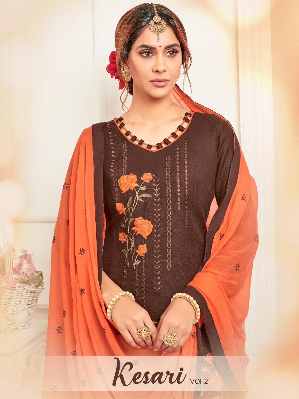 Kesari Vol 2 By Raghav Royal Cotton Slub Fancy Dress Collection