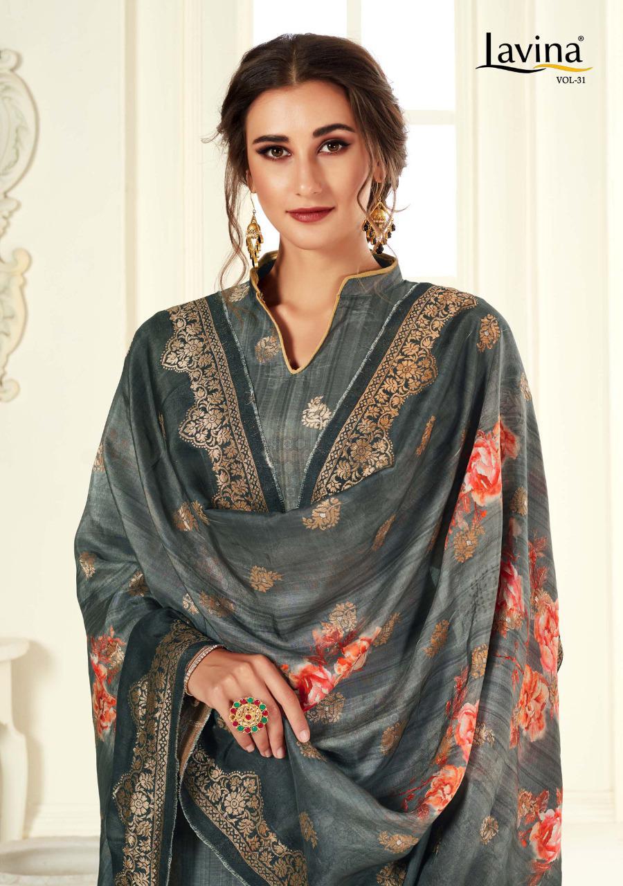 Lavina Vol 31 Dola Jacquard Digital Printed Suits Collection