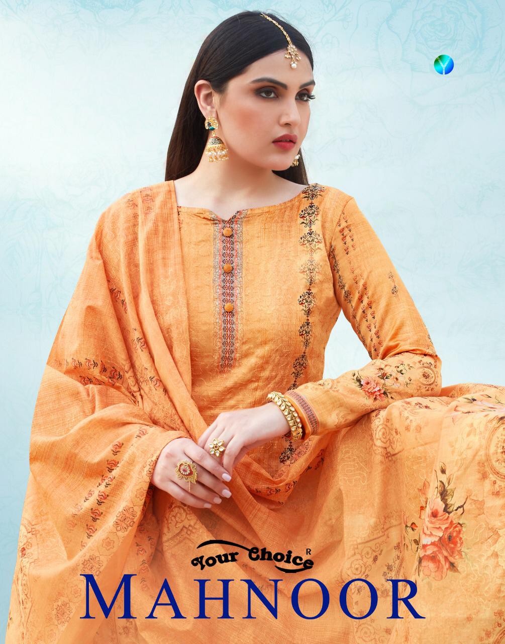 Mahnoor By Your Choice Jam Silk Cotton Designer Salwar Kameez