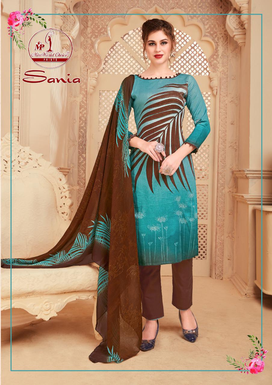 Miss World Choice Sonia Vol 2 Cotton Dress Materials Summer Wear Dress