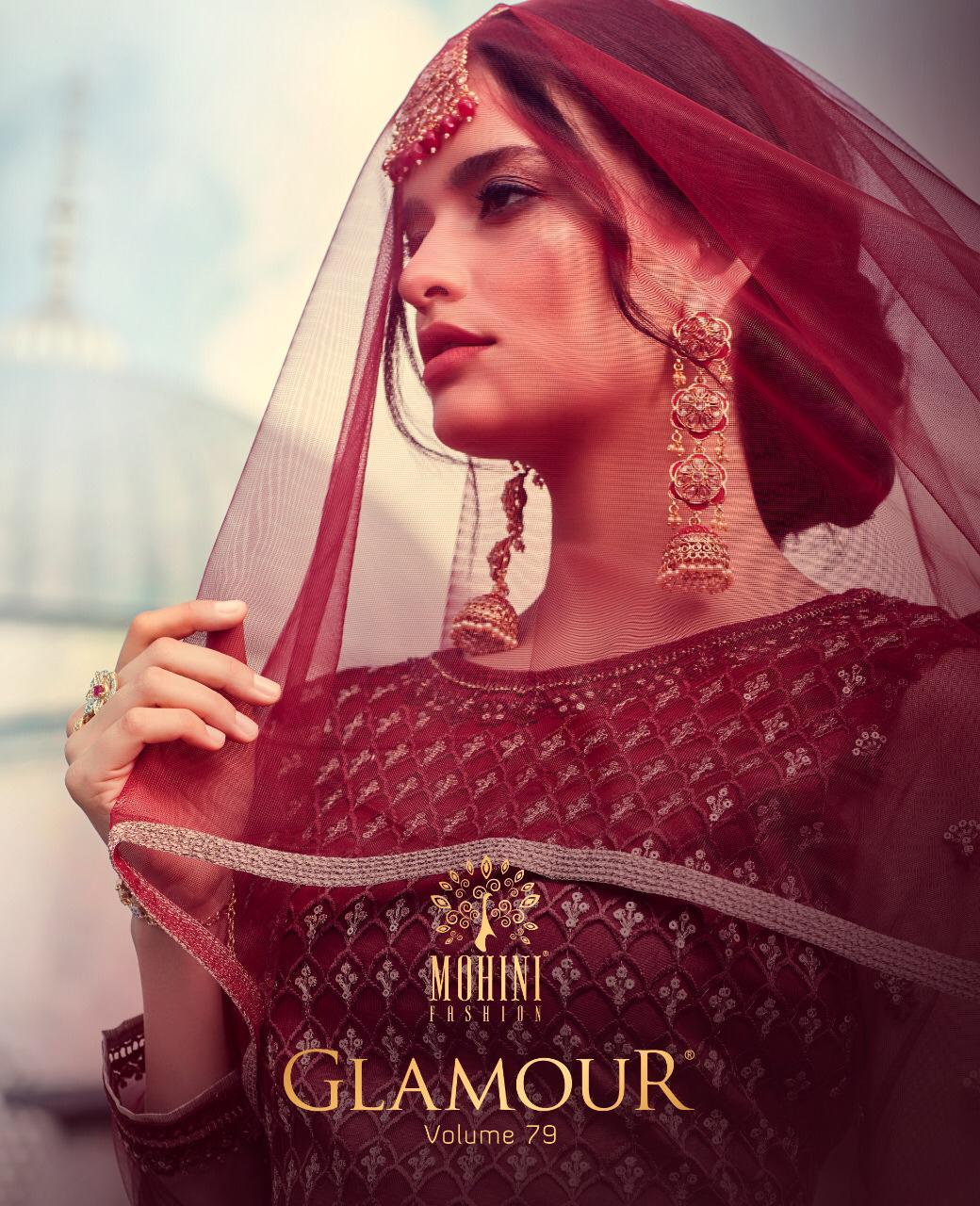 Mohini Glamour Vol 79 Wedding Special Sharara Style Salwar Kameez Wholesaler