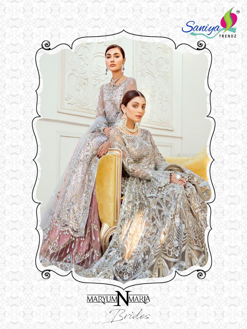 Saniya Trendz Maryum N Maria Luxury Bridal Pakistani Suits Collection