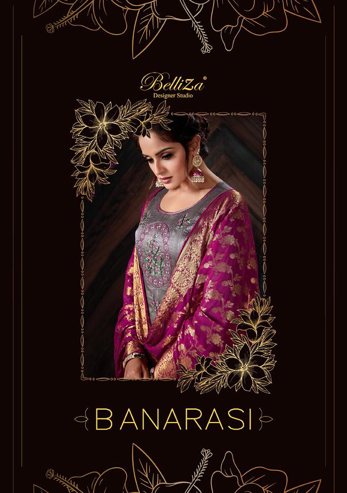 Belliza Designer Studio Banarasi Vol 3 Jam Silk Exclusive Salwar Suit Seller