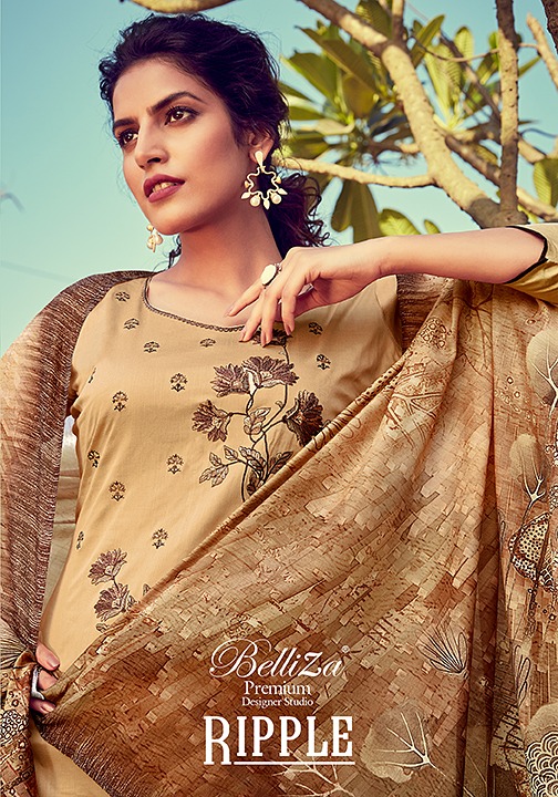 Belliza Ripple Jam Cotton Summer Wear Salwar Suits