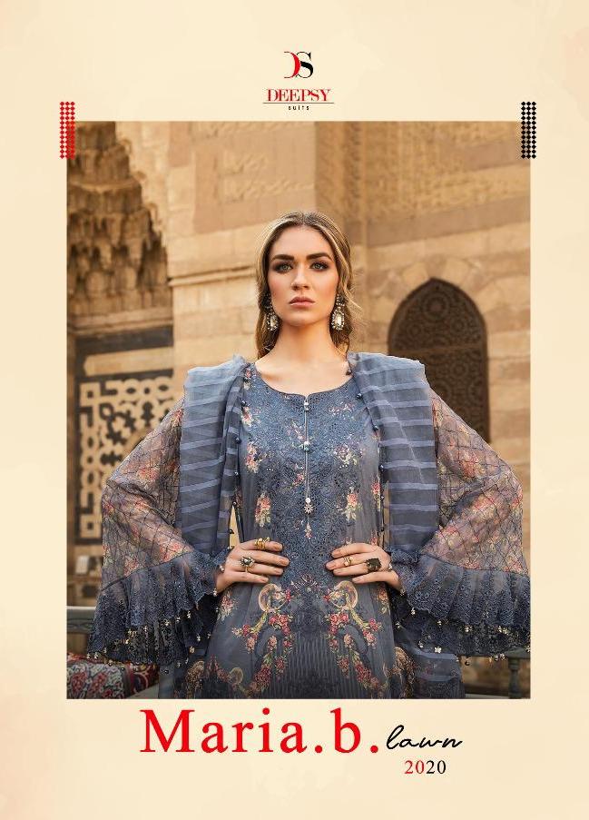 Deepsy Maria B Lawn 2020 Cotton Pakistani Eid Salwar Suits