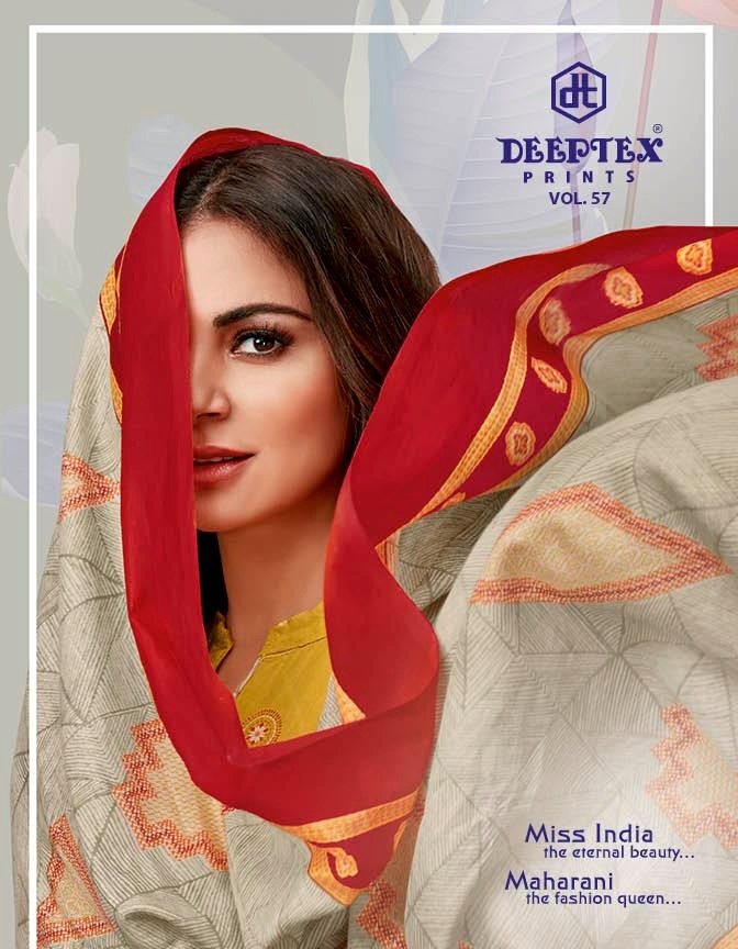 Deeptex Miss India Vol 57 Casual Wear Cotton Printed Ladies Suits 5701-5726 Series