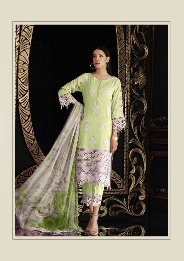 Kaara Suits Charizma Colour Cotton Summer Wear Pakistani Suit Concept