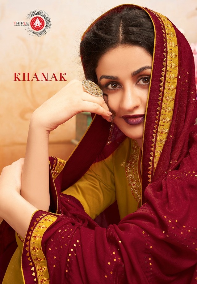 Khanak By Triple Aaa Jam Silk With Work Salwar Kameez