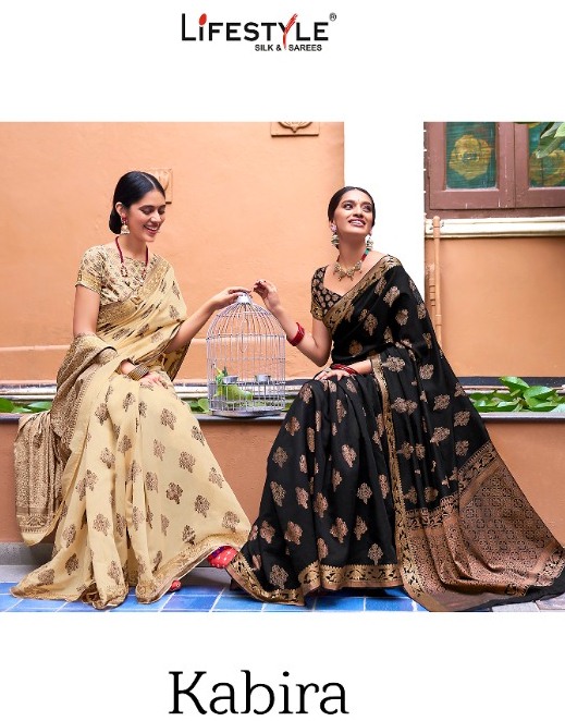 Lifestyle Kabira Chanderi Traditional Wear Saree Online Shopping