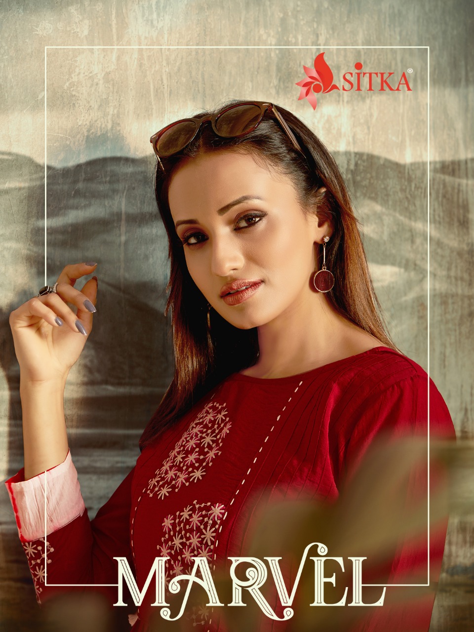 Marvel By Sitka Fancy Muslin Kurti At Best Price In Surat Market